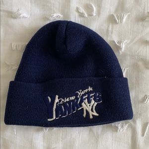 NY Yankees beanie